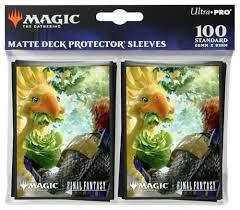 Ultra Pro - Matte Deck Protector Sleeves 100ct - Final Fantasy - V8